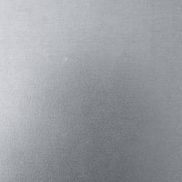 Vassoio per fioriera aiuola rialzata piante fiori terrazza giardino giardino 100 x 100 x 25 cm acciaio inossidabile Argento 02_0039267