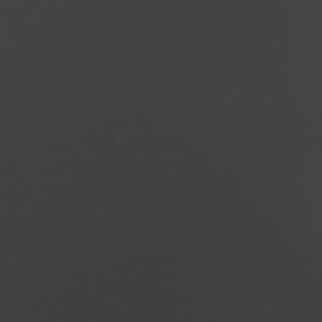 Fioriera da Giardino-Vaso da Esterno-Contenitore per Piante Nera 30x30x30 cm in Acciaio 398322