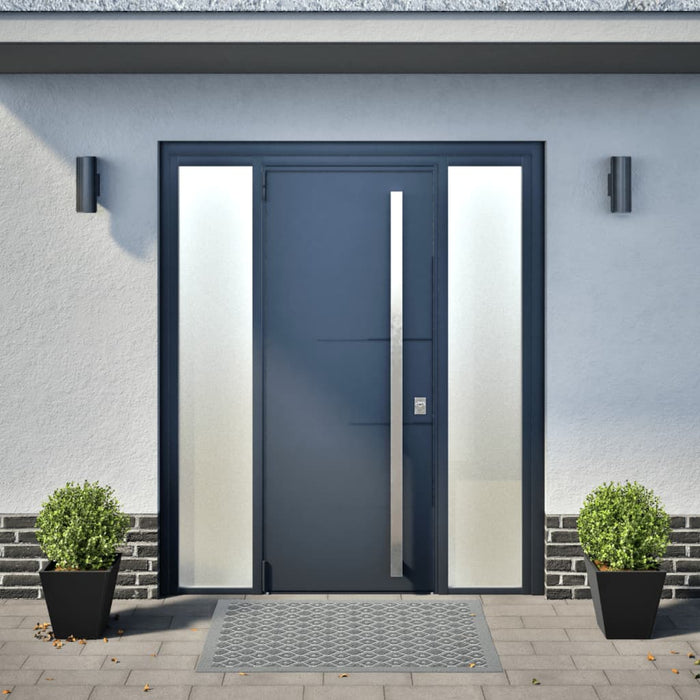 vidaXL Fioriera da Giardino Nera 30x30x30 cm in Acciaio