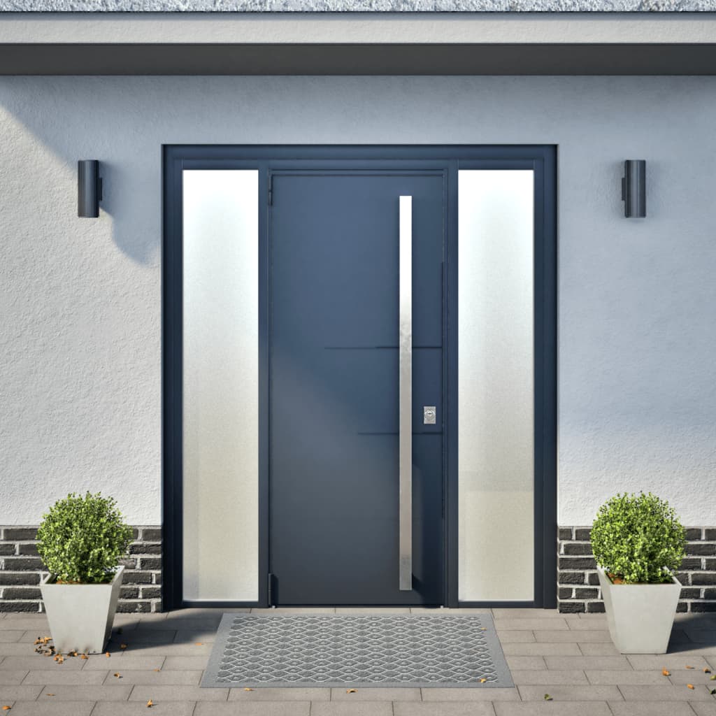 vidaXL Fioriere da Giardino 2 pz 30x30x30 cm in Acciaio Zincato