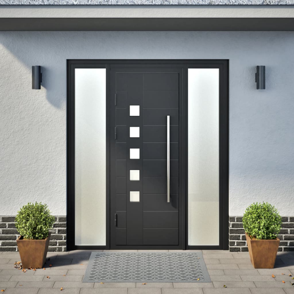 Fioriere da Giardino 2 pz 30x30x30 cm in Acciaio Corten 851051