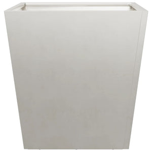 Fioriera da Giardino-Vaso da Esterno 40x40x40 cm in Acciaio Inox 815882