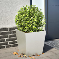 Fioriera da Giardino-Vaso da Esterno 40x40x40 cm in Acciaio Inox 815882
