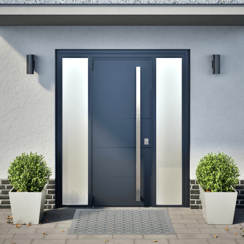 Fioriere da Giardino 2 pz 40x40x40 cm in Acciaio Inox 851061