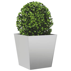 Fioriera da Giardino 40x40x40 cm in Acciaio Zincato