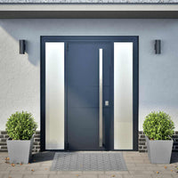 Fioriere da Giardino 2 pz 40x40x40 cm in Acciaio Zincato 851063