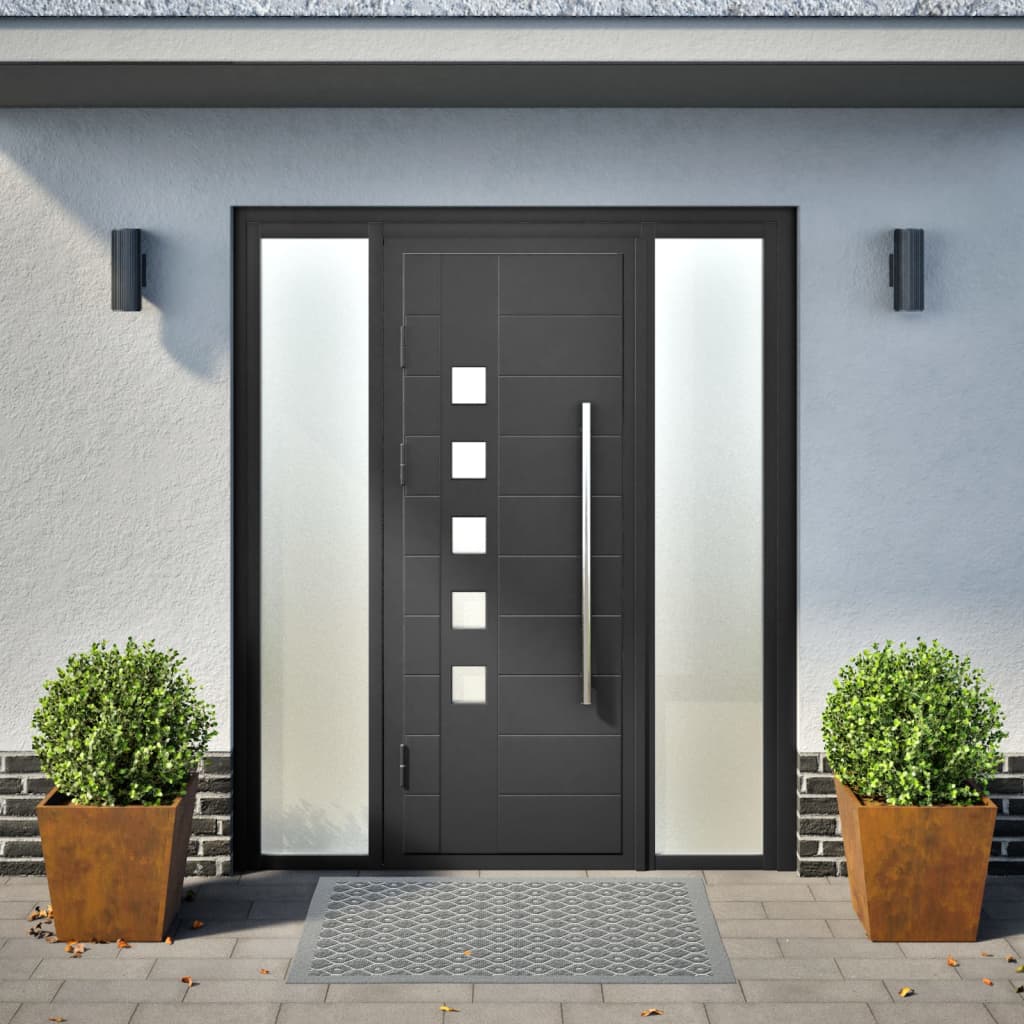 Fioriere da Giardino 2 pz 40x40x40 cm in Acciaio Corten 851065