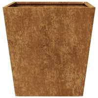Fioriere da Giardino 2 pz 40x40x40 cm in Acciaio Corten 851065