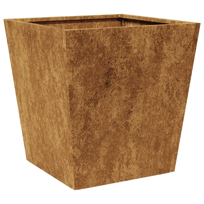 Fioriere da Giardino 2 pz 40x40x40 cm in Acciaio Corten 851065