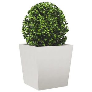 Fioriera da Giardino-Vaso da Esterno 50x50x50 cm in Acciaio Inox 423252