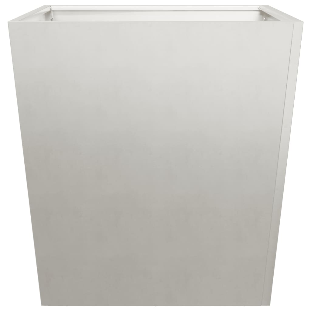 Fioriera da Giardino-Vaso da Esterno 50x50x50 cm in Acciaio Inox 423252