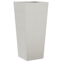 Fioriera da Giardino 35x35x75 cm in Acciaio Inox 851088