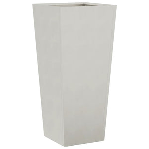 Fioriera da Giardino-Vaso da Esterno 35x35x75 cm in Acciaio Inox