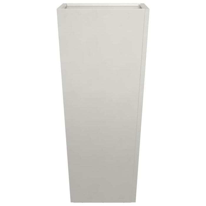 Fioriera da Giardino 35x35x75 cm in Acciaio Inox 851088