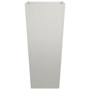 Fioriera da Giardino 35x35x75 cm in Acciaio Inox