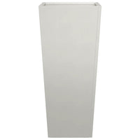 Fioriere da Giardino 2 pz 35x35x75 cm in Acciaio Inox 851089