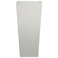 Fioriere da Giardino 2 pz 35x35x75 cm in Acciaio Inox 851089