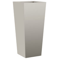 vidaXL Fioriere da Giardino 2 pz 35x35x75 cm in Acciaio Corten