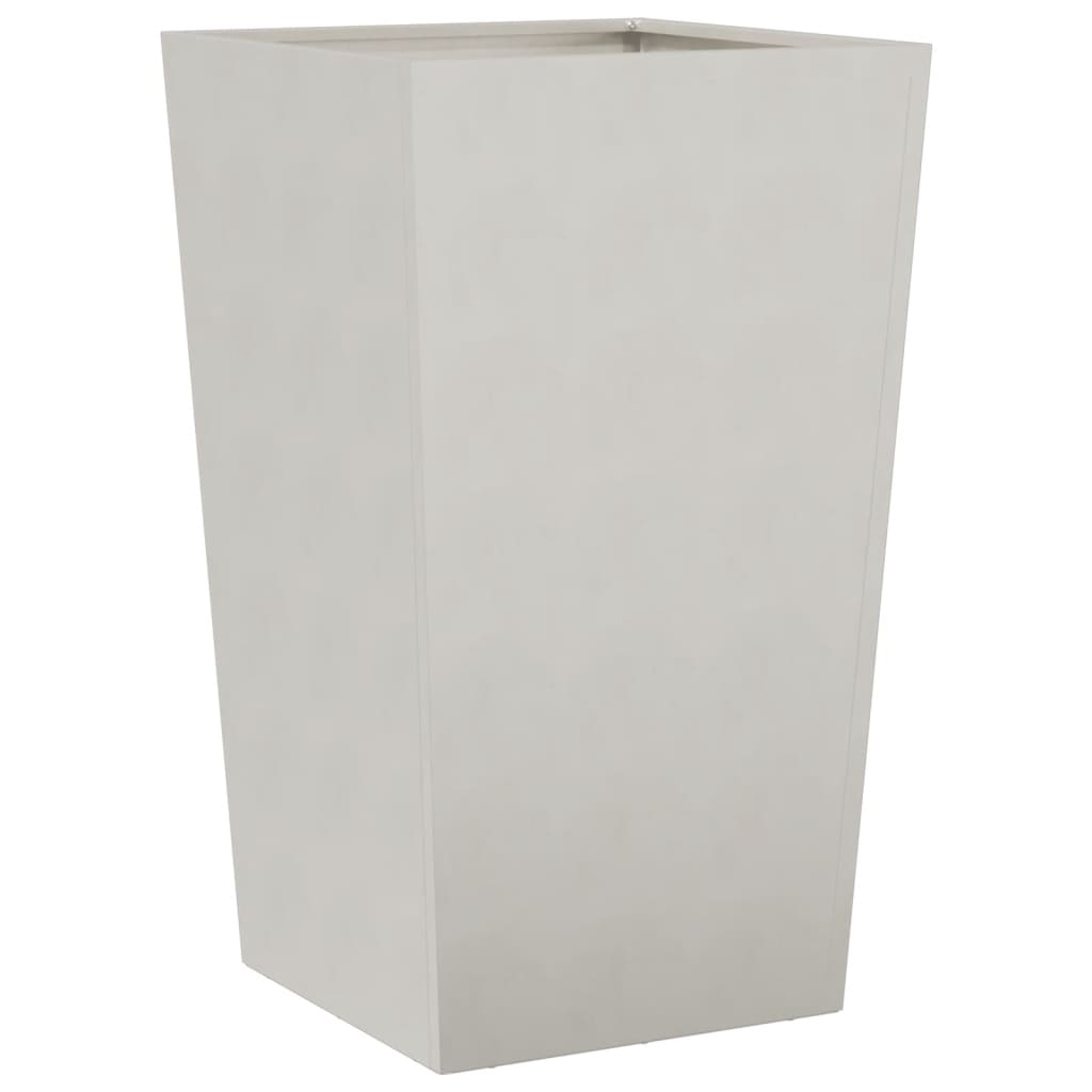 Fioriera da Giardino-Vaso da Esterno 45x45x75 cm in Acciaio Inox