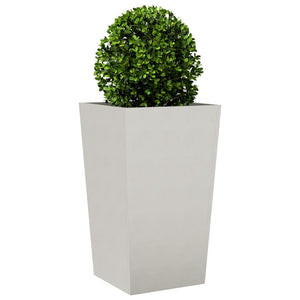 Fioriera da Giardino 45x45x75 cm in Acciaio Inox 851102