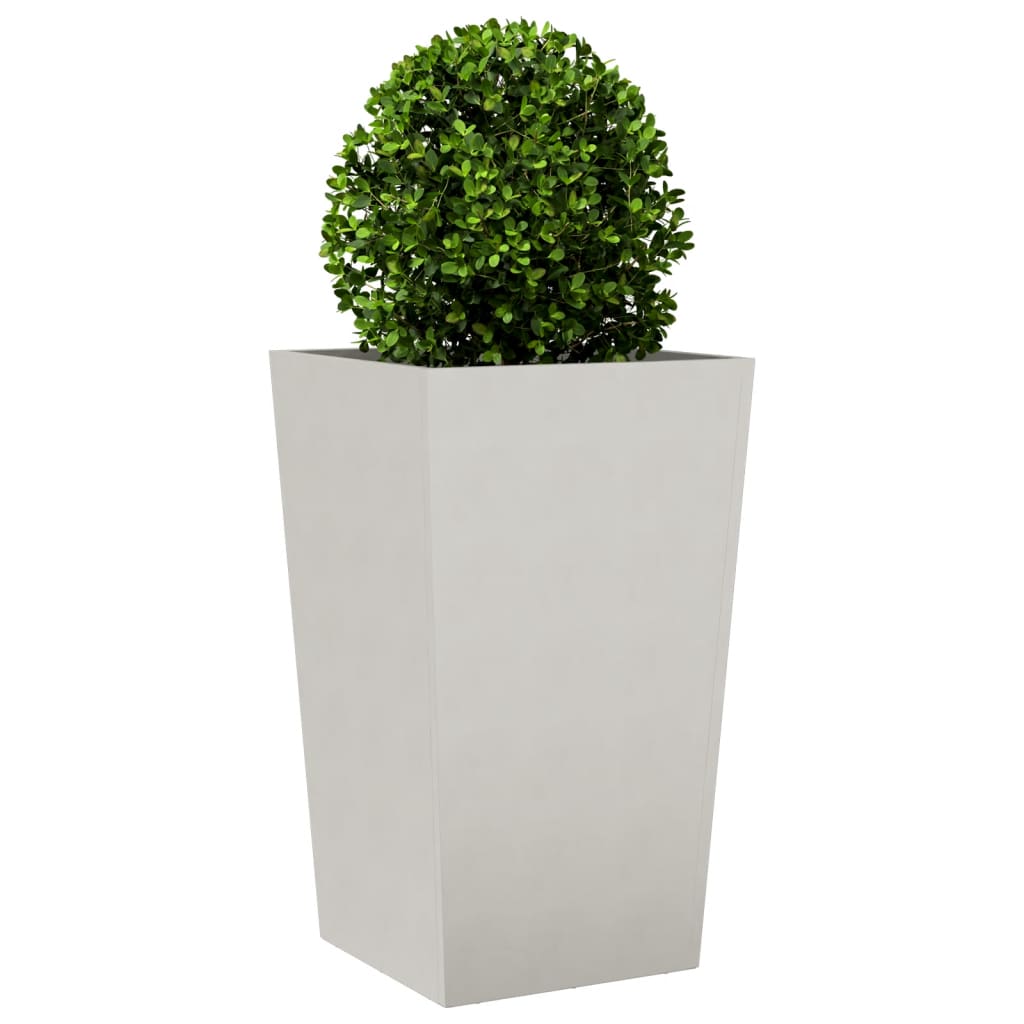 vidaXL Fioriera da Giardino 45x45x75 cm in Acciaio Inox