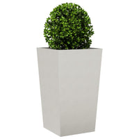 vidaXL Fioriera da Giardino 45x45x75 cm in Acciaio Inox