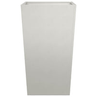 vidaXL Fioriere da Giardino 2 pz 45x45x75 cm in Acciaio Inox