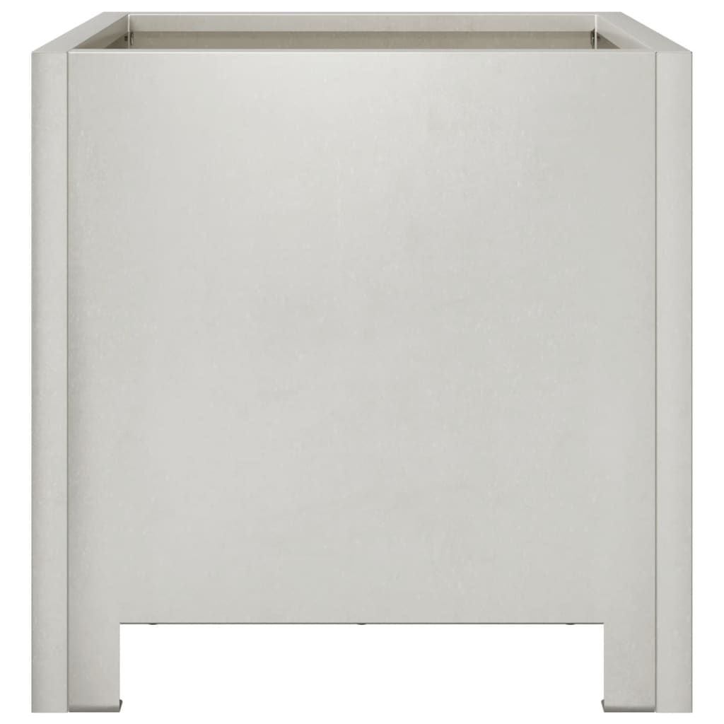 Fioriera da Giardino 30x30x30 cm in Acciaio Inossidabile 851193