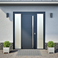 vidaXL Fioriere da Giardino 2 pz 30x30x30 cm in Acciaio Inossidabile