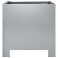 Fioriera da Giardino 30x30x30 cm Acciaio Zincato 851195