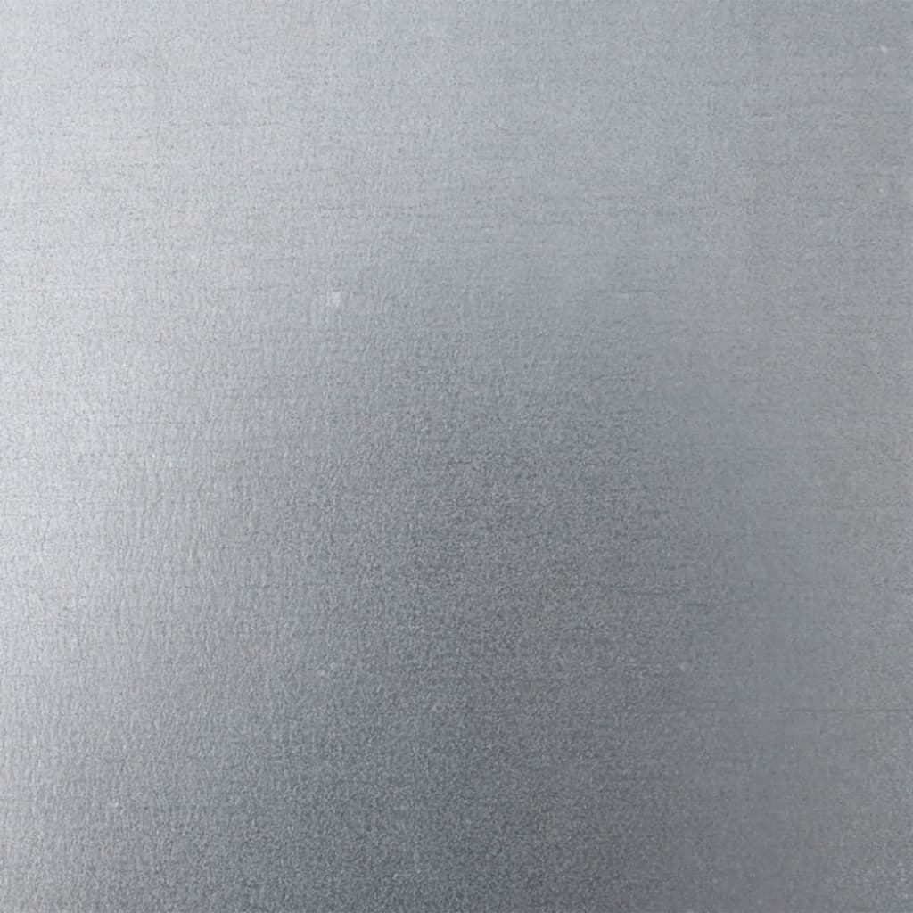 Fioriera da Giardino 30x30x30 cm Acciaio Zincato 851195