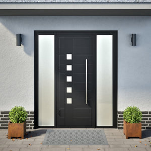 Fioriere da Giardino 2 pz 30x30x30 cm in Acciaio Corten 851198