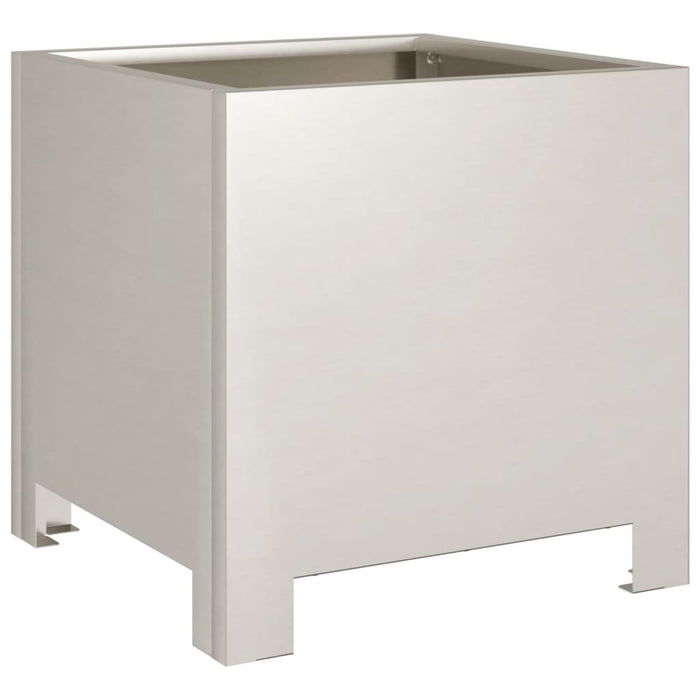 Fioriere da Giardino 2 pz 30x30x30 cm in Acciaio Corten 851198