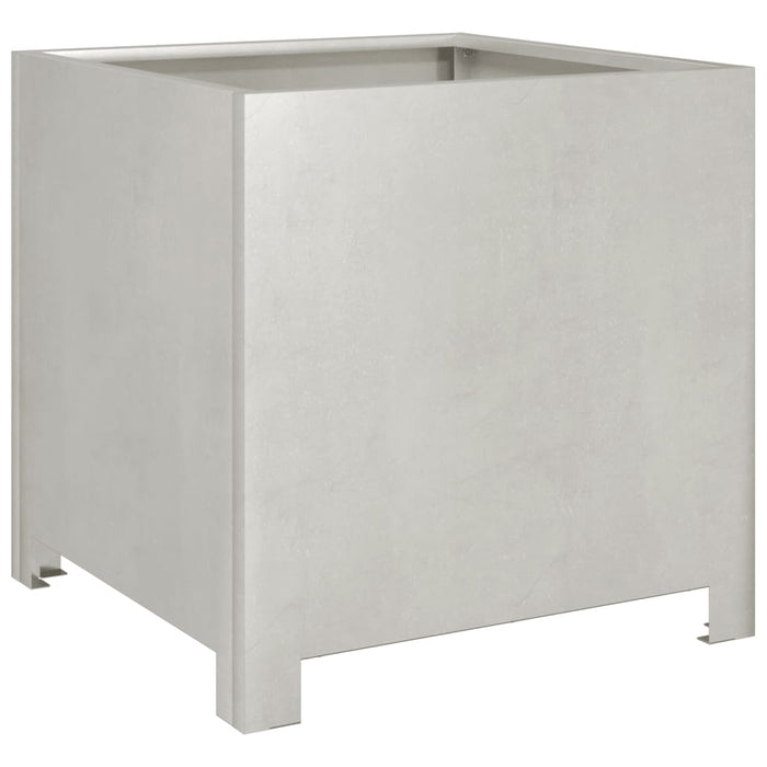 Fioriera da Giardino 40x40x40 cm in Acciaio Inox 851207