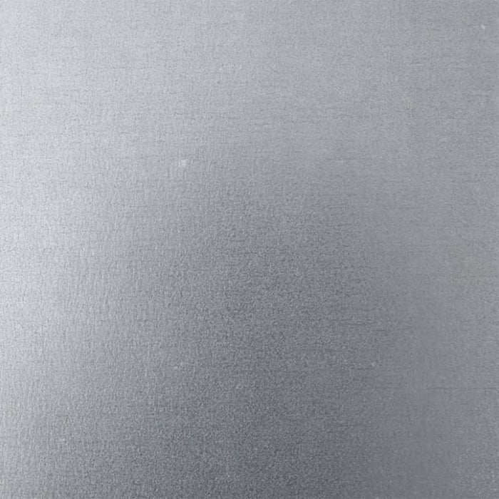 Vassoio per fioriera aiuola rialzata piante fiori terrazzo giardino 40 x 40 x 40 cm acciaio inox Argento 02_0037548