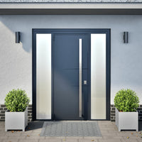 vidaXL Fioriere da Giardino 2 pz 40x40x40 cm in Acciaio Zincato