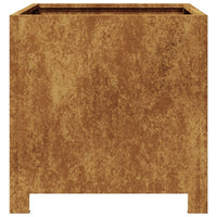 Fioriera da Giardino 40x40x40 cm in Acciaio Corten 851211