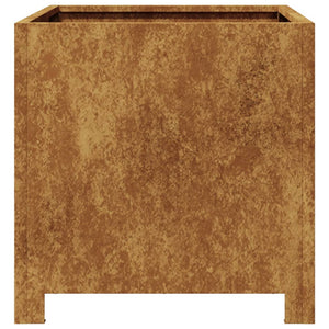 Fioriera da Giardino 40x40x40 cm in Acciaio Corten 851211