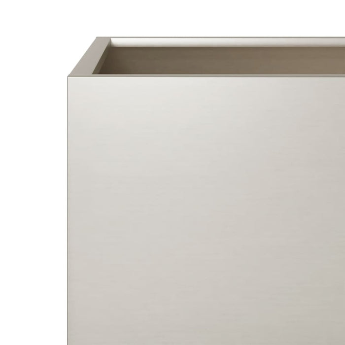 Fioriera da Giardino 40x40x40 cm in Acciaio Corten 851211