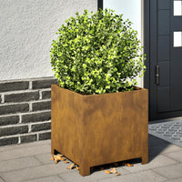 Fioriera da Giardino 40x40x40 cm in Acciaio Corten 851211