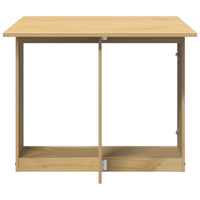 Tavolo da Pranzo Corona Marrone Cera in Legno di Pino 4013433