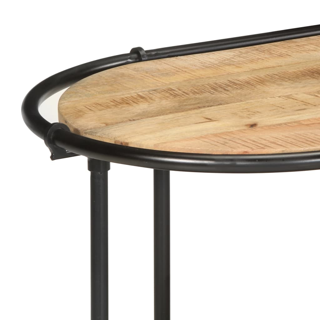 Mobile Porta TV-Mobile per TV-Credenza TV 100x42x40 cm in Massello di Mango Grezzo