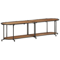 Mobile Porta TV-Mobile per TV-Credenza TV 160x42x40 cm in Legno Massello di Acacia