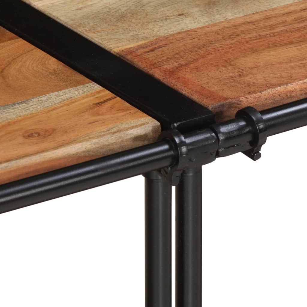 Mobile Porta TV-Mobile per TV-Credenza TV 160x42x40 cm in Legno Massello di Acacia