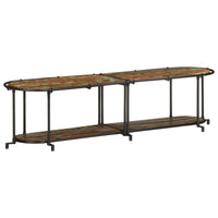 Mobile Porta TV-Mobile per TV-Credenza TV 160x42x40 cm in Legno Massello di Recupero