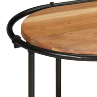 Mobile Porta TV-Mobile per TV-Credenza TV 200x42x40 cm in Legno Massello di Acacia