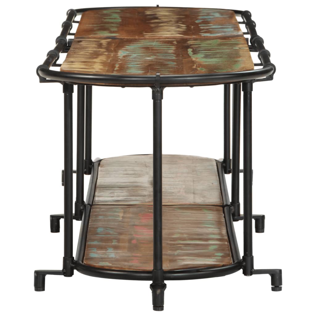 Mobile Porta TV-Mobile per TV-Credenza TV 200x42x40 cm in Legno Massello di Recupero