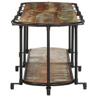 Mobile Porta TV-Mobile per TV-Credenza TV 200x42x40 cm in Legno Massello di Recupero