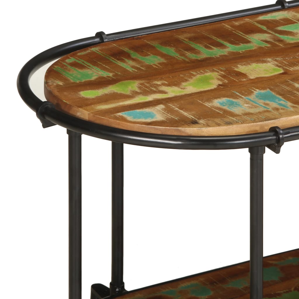 Mobile Porta TV-Mobile per TV-Credenza TV 200x42x40 cm in Legno Massello di Recupero