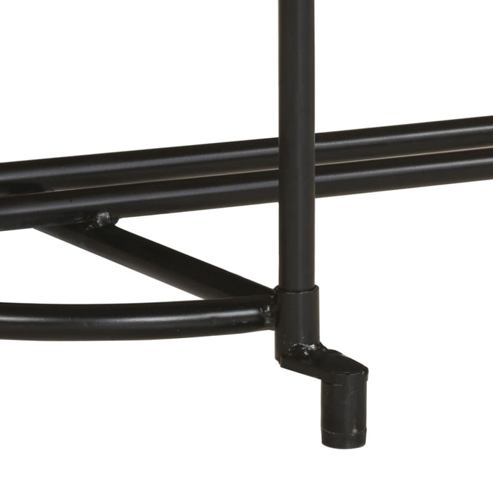 vidaXL Tavolino da Salotto 110x55x40 cm in Legno Massello di Acacia